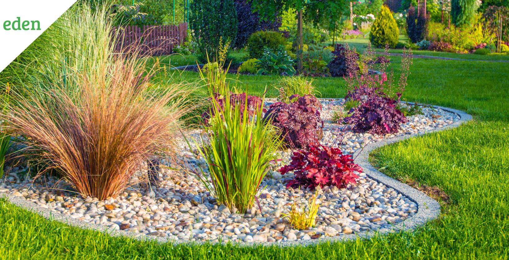 River Rock Front Yard Landscaping