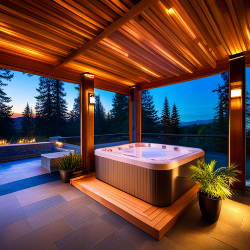 Hot Tub Landscaping On A Budget